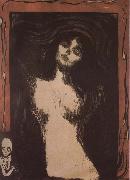 Edvard Munch Maduna oil painting artist